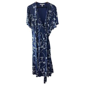 Hutch Face Wrap Dress